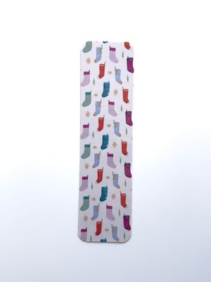 Stocking Patterned Bookmark