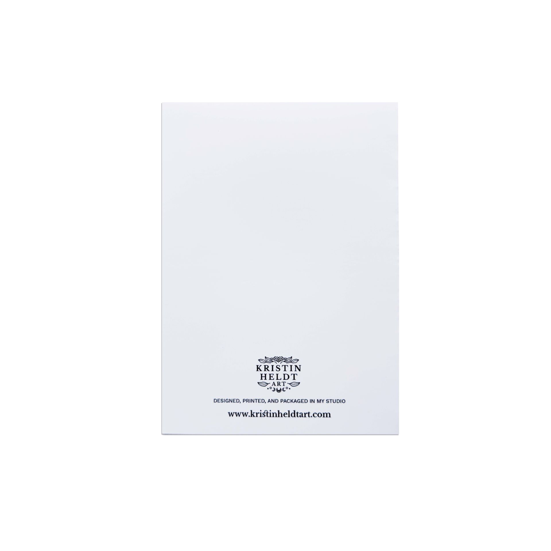 Pink Scandinavian Tree Greeting Card