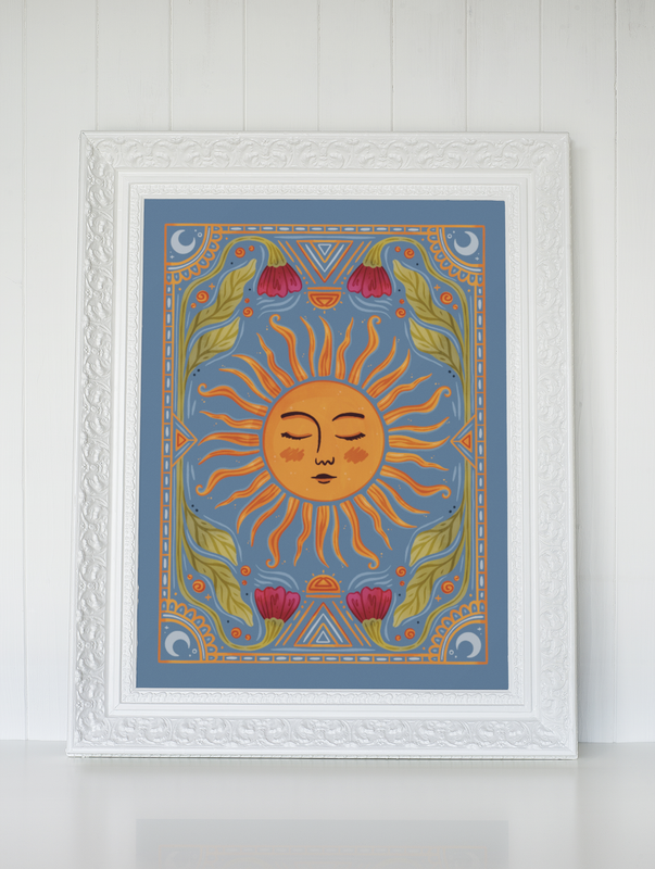 Sun Tarot Print