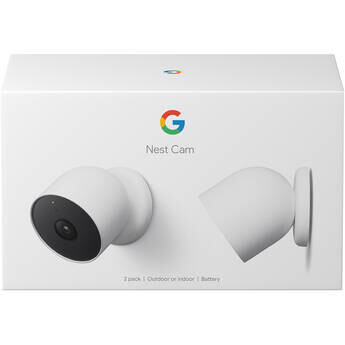 Google Nest Cam 2 pack - Outdoor or Indoor - Battery