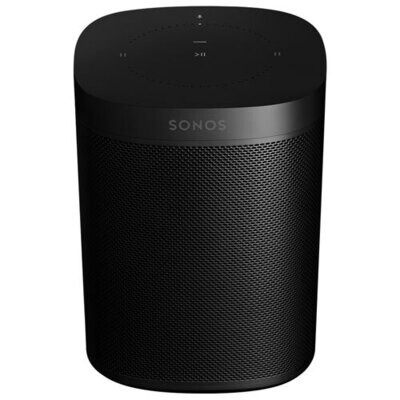Sonos One (Gen 2) Smart Speaker with Built-In Alexa Voice Control