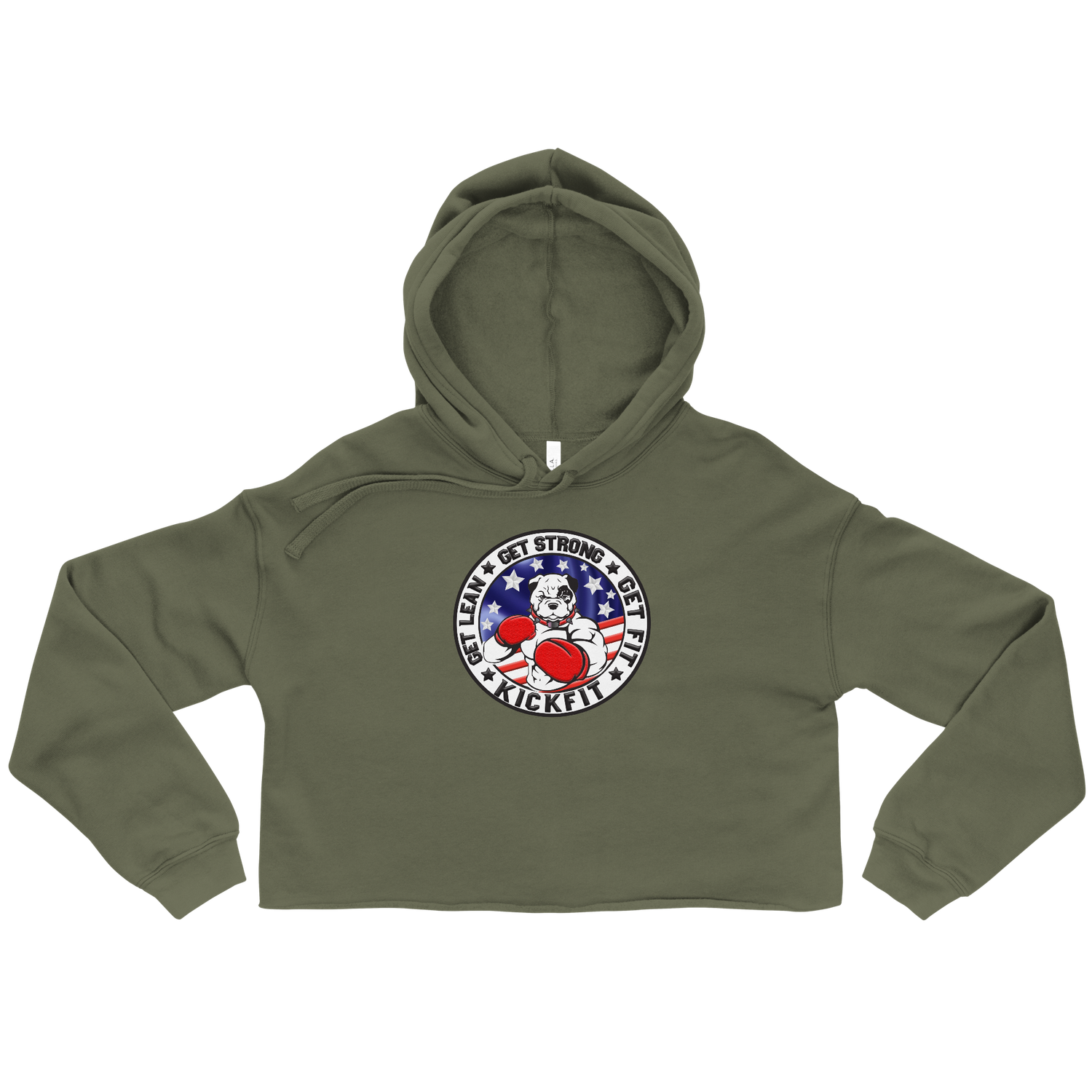 Cropped Pullover Hoodie