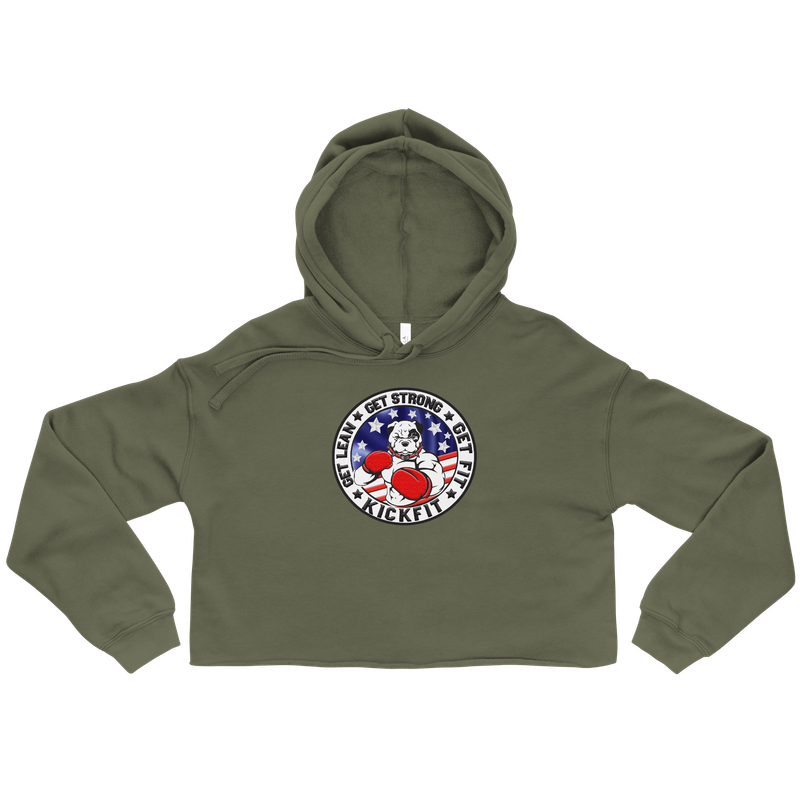 Cropped Pullover Hoodie
