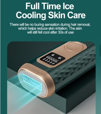 ​FREEZING STRONG ICE COOLING IPL HAIR REMOVAL