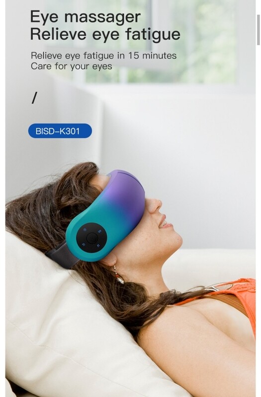 Smart Eye Massager with built in sleep music