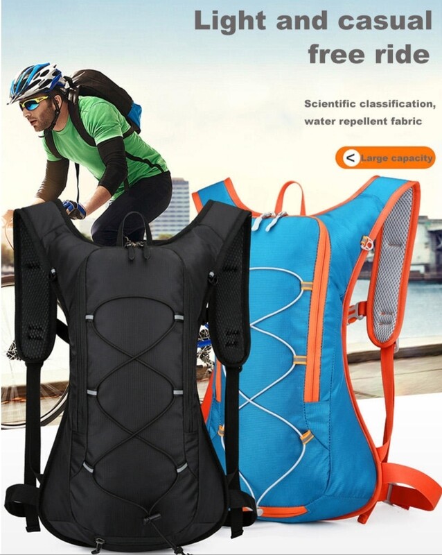Hiking &amp; Sports backpack with 2L &amp; 3L water drinking pouch tube