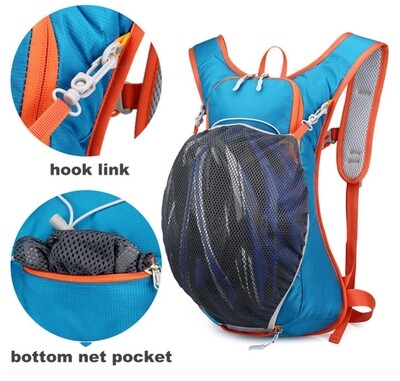 Hiking &amp; Sports backpack with 2L &amp; 3L water drinking pouch tube