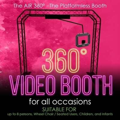 Rent the  Air 360 Spin Booth