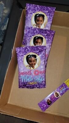 Custom Chip Favors Set of 20