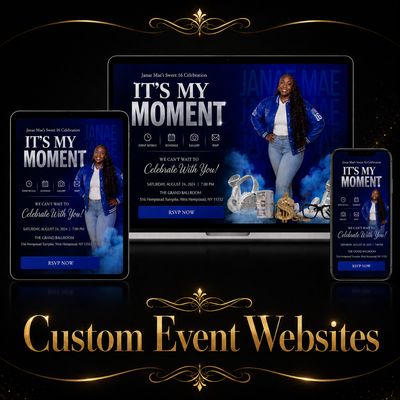 Custom Event Websites