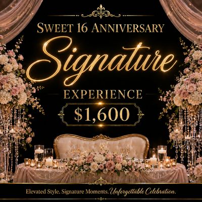 Sweet 16 Anniversary Signature-Test