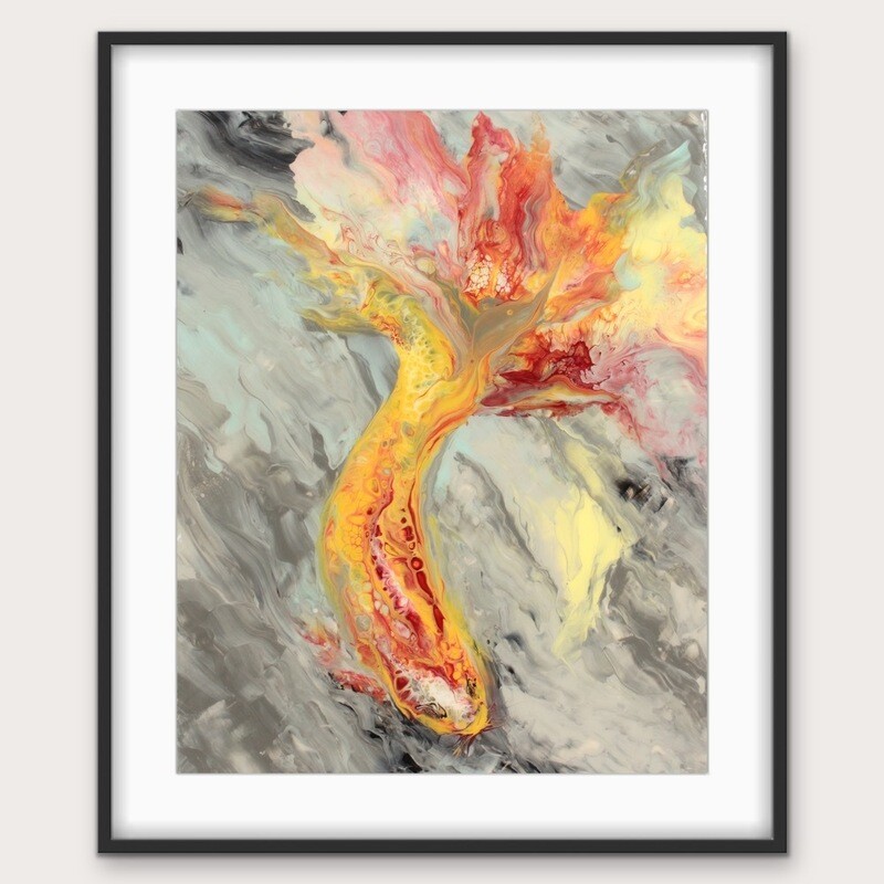 The Last Koi (Sold- Print Only)