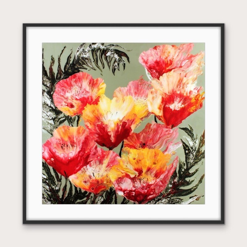 Monica’s Poppies (Sold- Print Only)