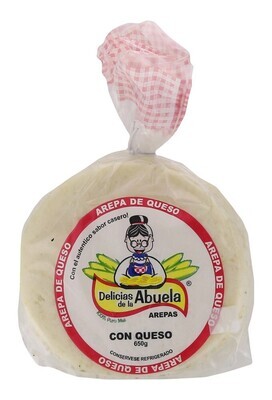 DELICIAS DE LA ABUELA AREPAS DE QUESO 5 PACK