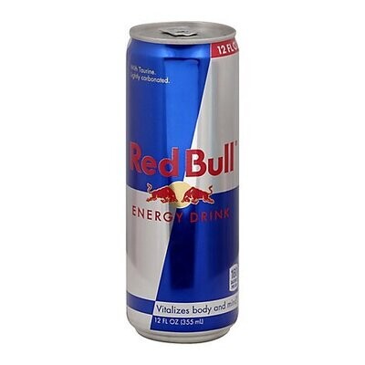 RED BULL ENERGY DRINK 12 OZ