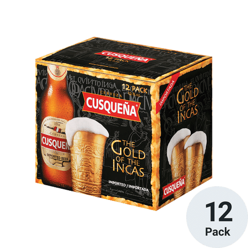 CUSQUENA CERVEZA 11.2 FL OZ - BOT 12 PACK