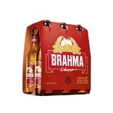 BRAHMA CERVEJA BRASILEIRA 12 FL OZ BOT 6 PCK