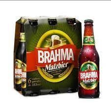 BRAHMA MALZBIER CERVEJA 12 OZ BOT - 6 PCK