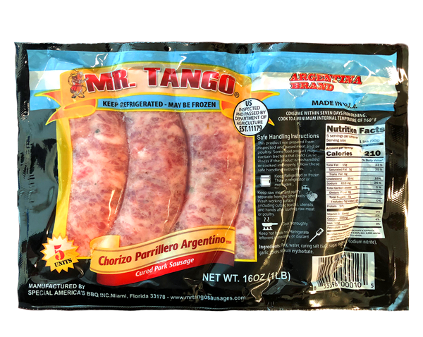MR TANGO CHORIZO ARGENTINO 16 OZ