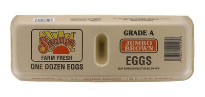 SUNUPS HUEVOS EGGS JUMBO 12 PACK