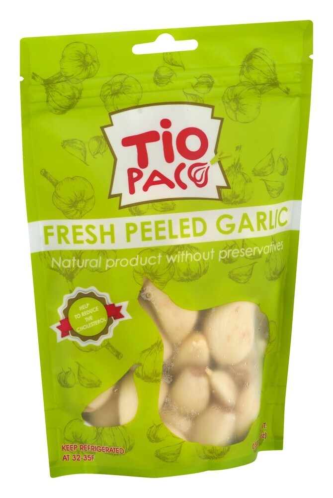 TIO PACO FRESH PEELED GARLIC 16 OZ
