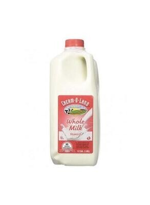 CREAM-O-LAND REGULAR MILK 1/2 GAL