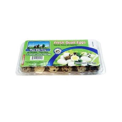 WINDY RIDGE FARMS HUEVO CODORNIS 8.1 OZ 18 CT