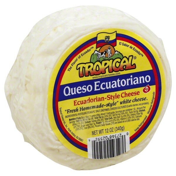 TROPICAL QUESO ECUATORIANO 12 OZ