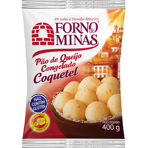 FORNO DE MINAS PAO DE QUEIJO 400 GR