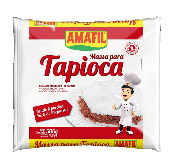 AMAFIL MASSA PARA TAPIOCA GOMA MANDIOCA 500 G