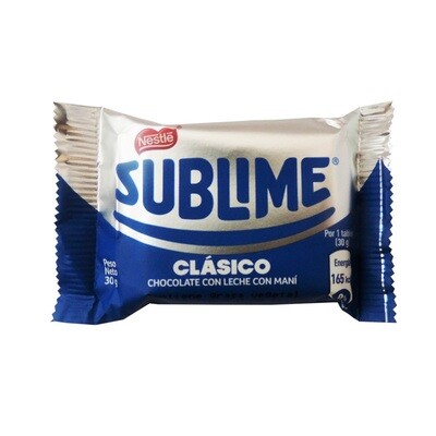 SUBLIME CLASICO NESTLE 34 GR (EA)