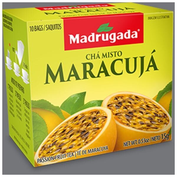 MADRUGADA CHA DE MARACUJA PASSION FRUIT 15 G