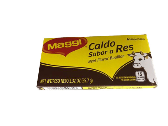 MAGGI CALDO DE RES-BEEF BOUILLON 66 G 6 UNID