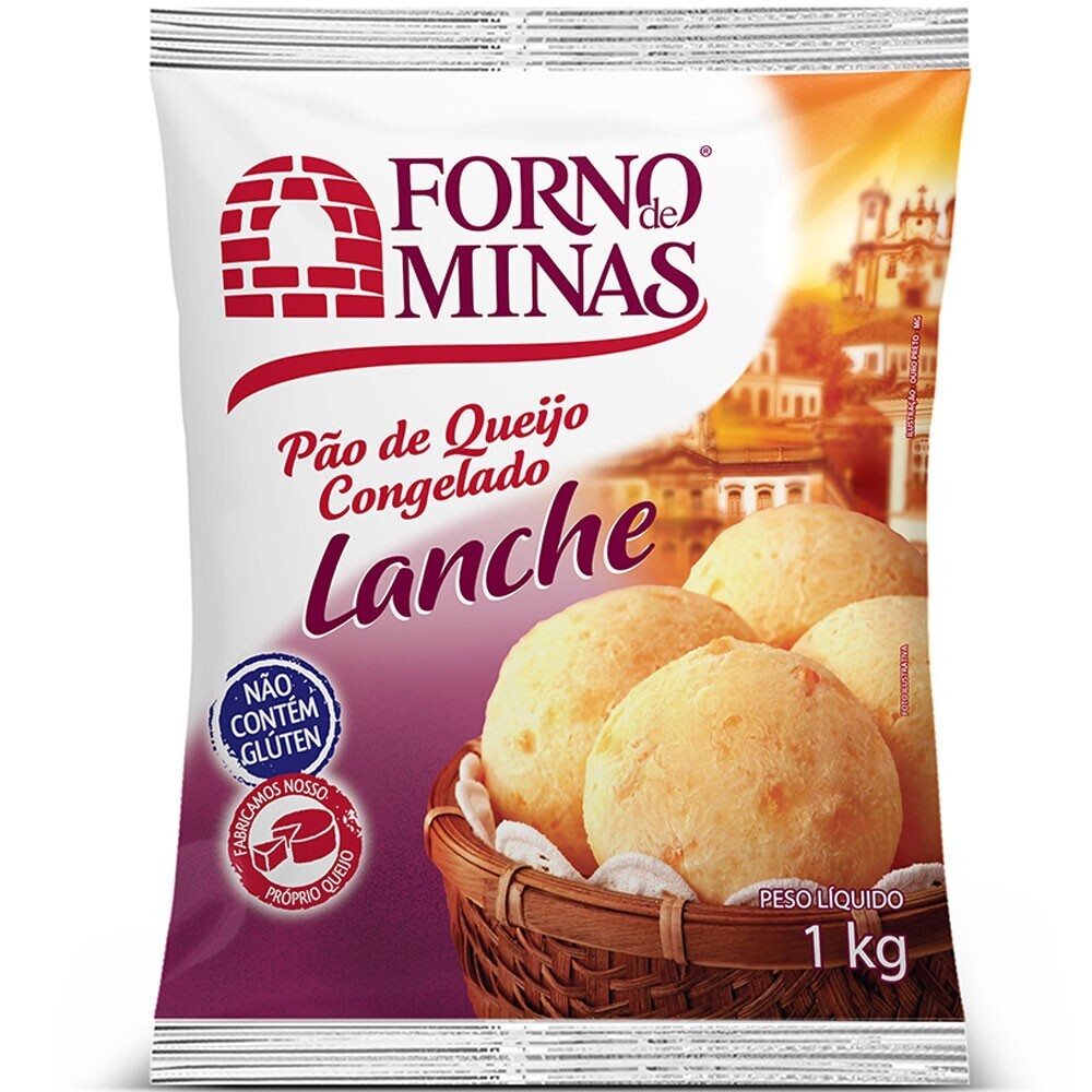 FORNO DE MINAS PAO DE QUEIJO LANCHE 1 KG