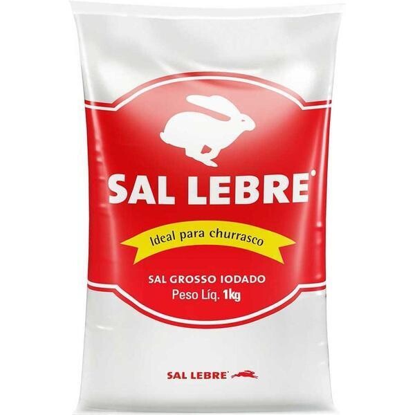 LEBRE SAL GROSSO PARA CHURRASCO 2.20 LB