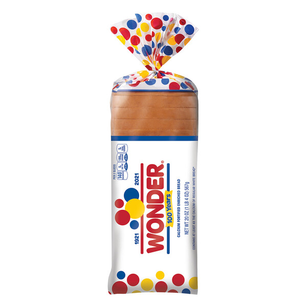 WONDER WHITE BREAD - PAN BLANCO TAJADO 20 OZ
