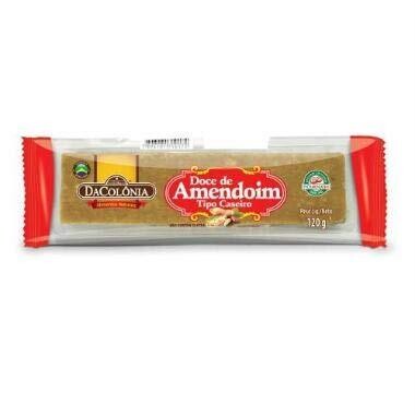 DA COLONIA DOCE DE AMENDOIM 120 GR