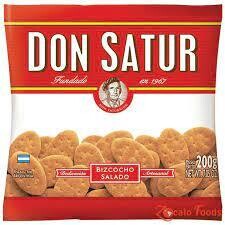DON SATUR BISCOCHO SALADO 200 GR