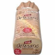 SARALEE ARTESANO BREAD 4 OZ