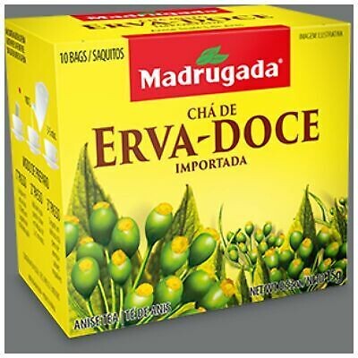 MADRUGADA CHA ERVA DOCE ANISE 10 SAQ