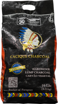CACIQUE CARBON CHARCOAL 4.5 KG - 10 LB