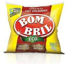 BOMBRIL ESPONJA DE LA DE ACO 8 PACK
