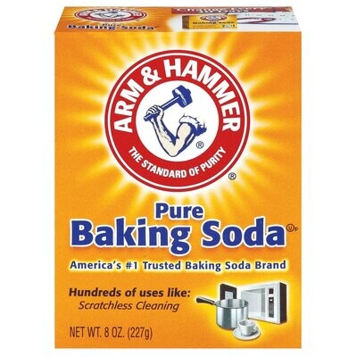 PURE ARM &amp; HAMMER BAKING SODA 8 OZ