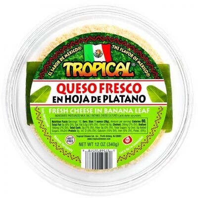 TROPICAL QUESO FRESCO PLATANO 12 OZ