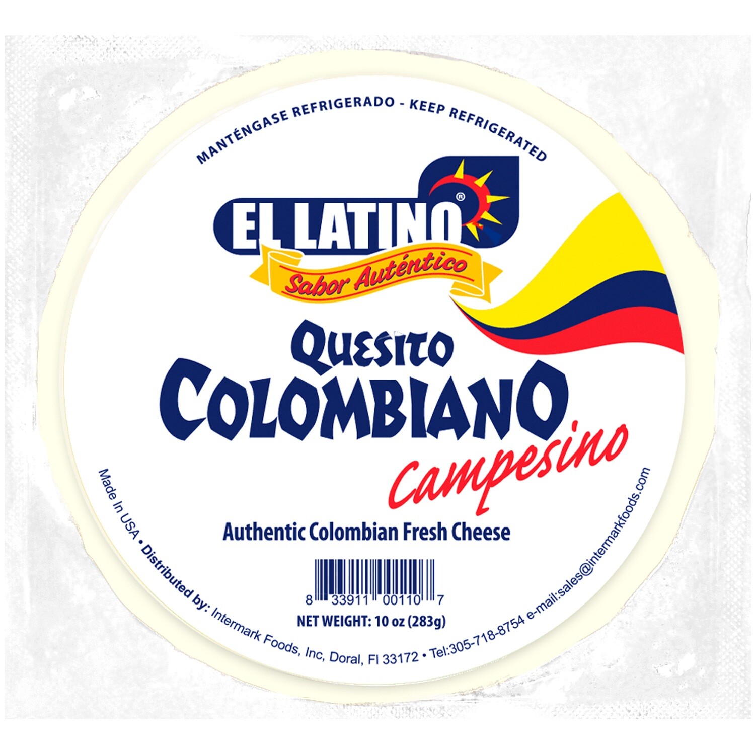 EL LATINO QUESITO COLOMBIANO 10 OZ