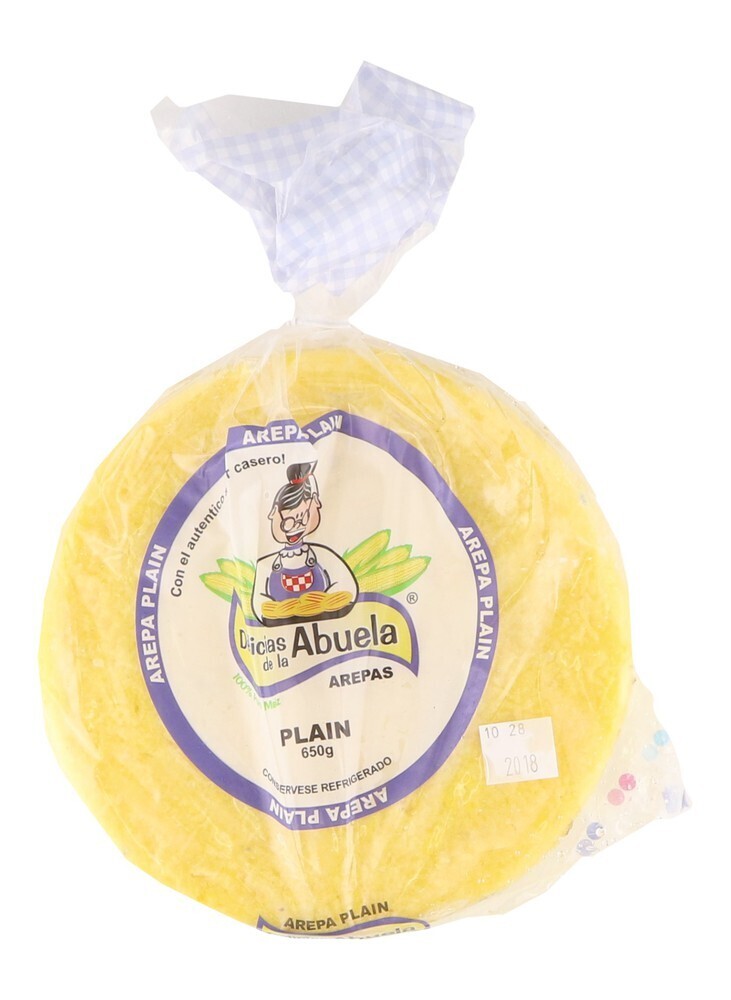 DELICIAS DE LA ABUELA AREPA RELLEN QUESO 4 PK