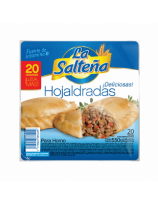 LA SALTENA TAPAS HOJALDRADAS HORNO 550 GR