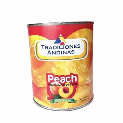 TRADICIONES ANDINAS DURAZNOS ALMIBAR 29 OZ