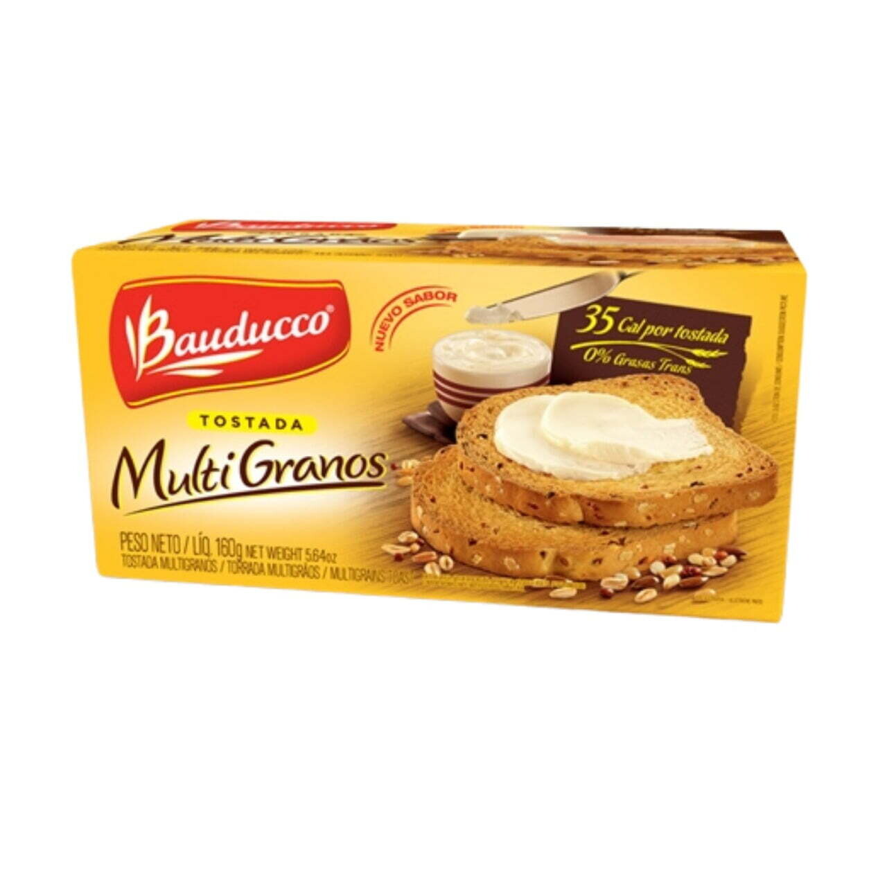 BAUDUCCO TOAST MULTIGRAIN 142 G -5.64 OZ