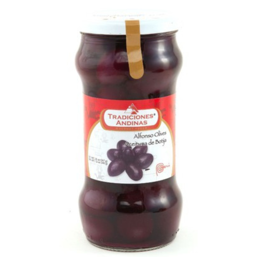 TRADICIONES ANDINAS ACEITUNA BOTIJA PEPA 20OZ